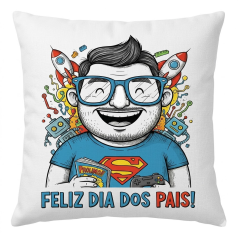 Almofada para Brinde dia Dos Pais Personalizado