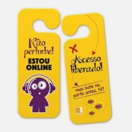 Aviso de Porta para Crianças Personalizado