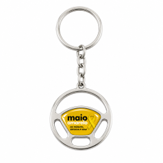 Chaveiro Metal Volante Personalizado