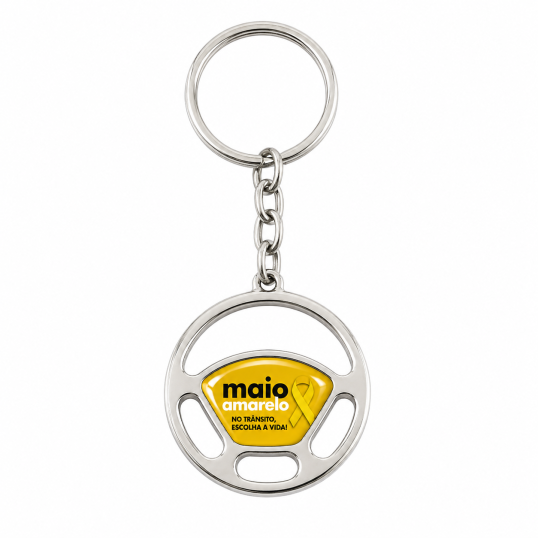 Chaveiro Metal Volante Personalizado