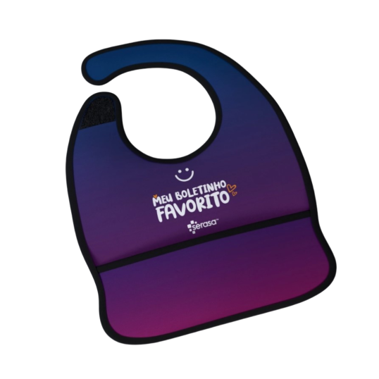 Babador em Neoprene com Velcro Personalizada