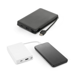 Bateria Portátil Carregador Power Bank Abs Reciclado 10.000 mAh Personalizada