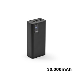 Bateria Portátil Carregador Power Bank Abs Reciclado 30.000 mAh Personalizada