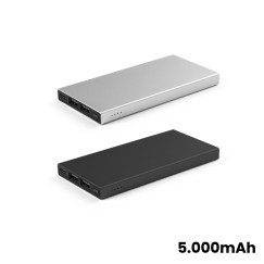 Bateria portátil em alumínio 100% reciclado 5.000 mAh Personalizado