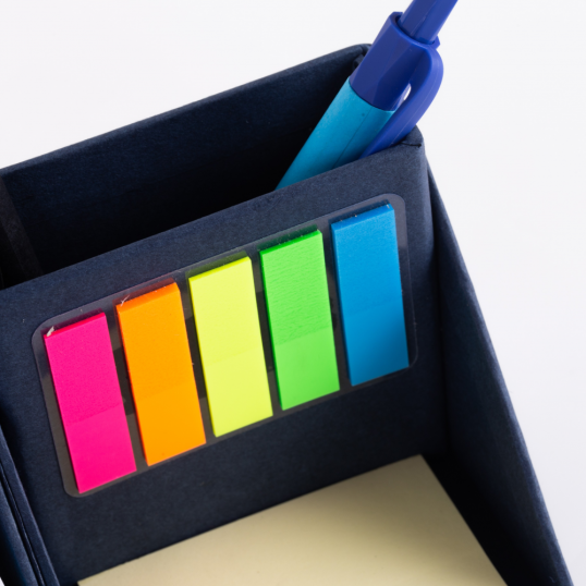 Bloco de Anotações em Papel Reciclado Cubo Personalizado