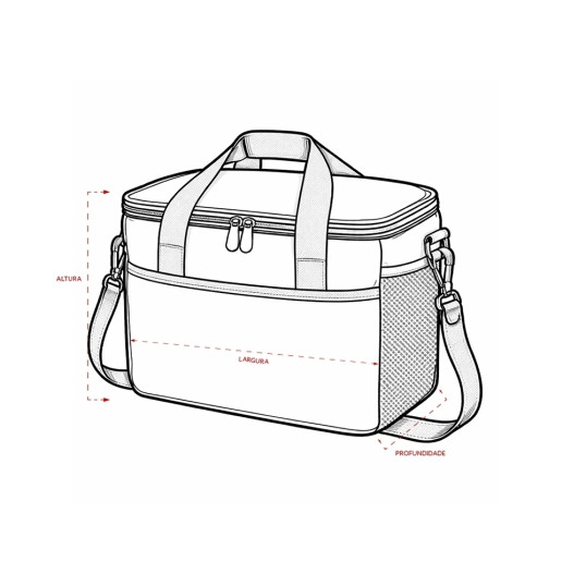 Bolsa Térmica 12 Litros Personalizada 