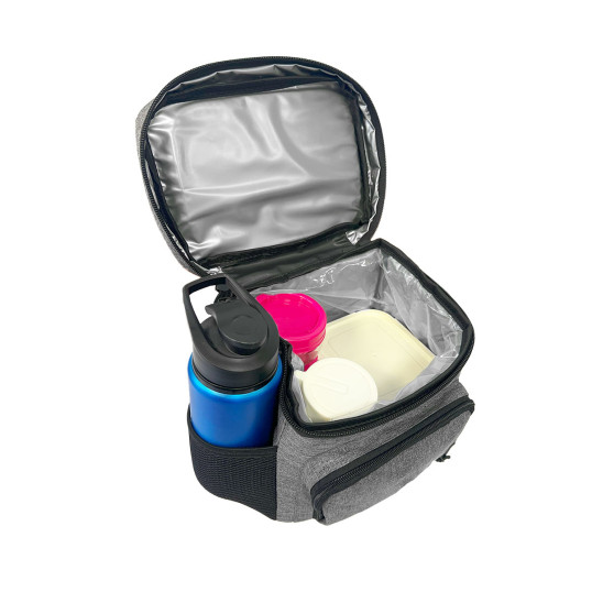 Bolsa Térmica em Poliéster Mescla 9 Litros Personalizada