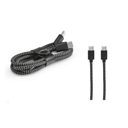 Cabo USB-C de carregamento rápido em PET reciclado Personalizado