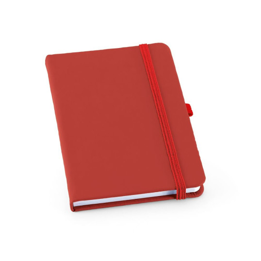 Caderneta A6 Capa Dura Couro Sintético Personalizada para Brinde