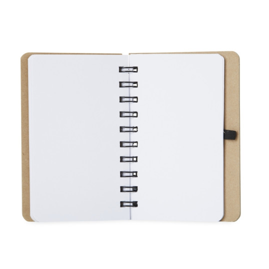Caderneta em Kraft com Porta Caneta Personalizado