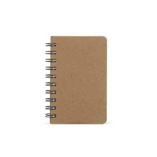 Caderno A6 Capa Dura Kraft Personalizada