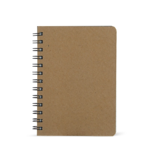 Caderno B6 Capa Dura Kraft  Personalizada