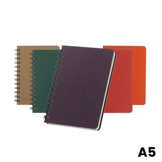 Caderno B6 Capa Dura Kraft  Personalizada