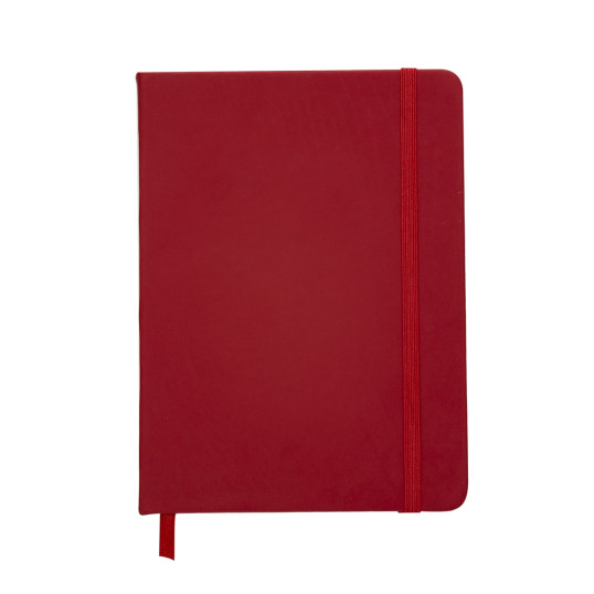 Caderneta B6 Tipo Moleskine Capa Emborrachada Personalizada