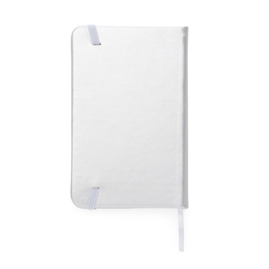 Caderneta A6 Tipo Moleskine Capa em Couro Sintético Personalizada