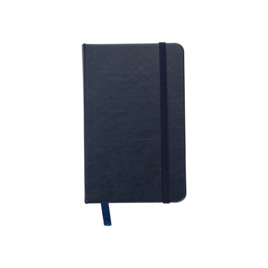 Caderneta A6 Tipo Moleskine Capa em Couro Sintético Personalizada