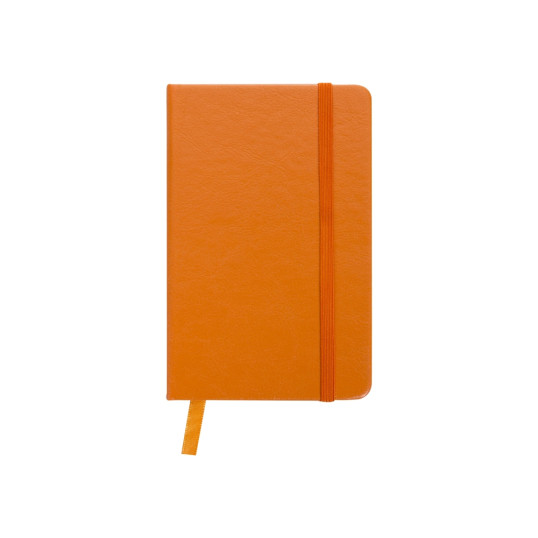 Caderneta A6 Tipo Moleskine Capa em Couro Sintético Personalizada