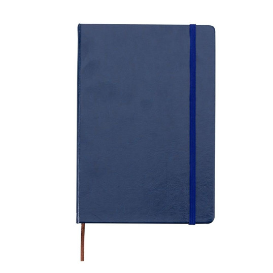 Caderneta A5 Capa Couro Sintético Personalizada