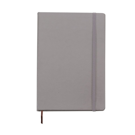Caderneta A5 Capa Couro Sintético Personalizada