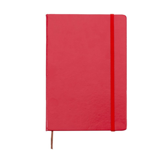 Caderneta A5 Capa Couro Sintético Personalizada