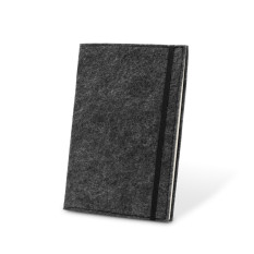 Caderno A5 com Capa em Feltro Reciclado Personalizada