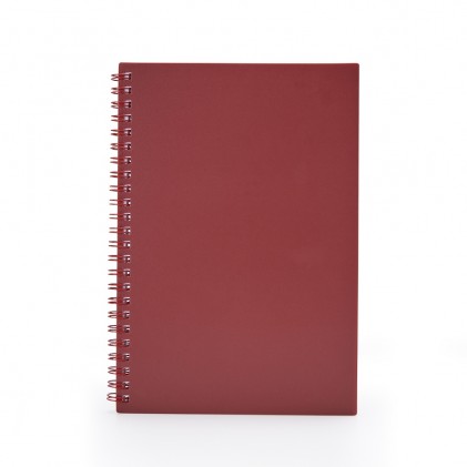 Caderno A5 Plástico Personalizado