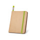 Caderno A7 capa dura Com Lápis Personalizada