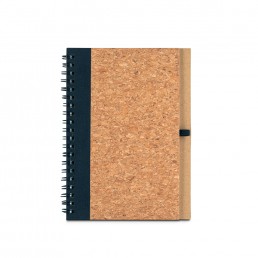 Caderno B6 em Cortiça Com Caneta Personalizado