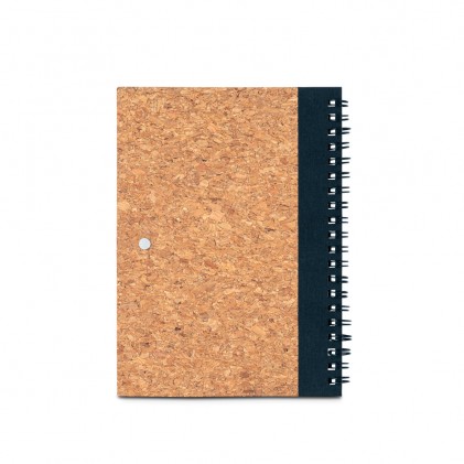 Caderno B6 em Cortiça Com Caneta Personalizado