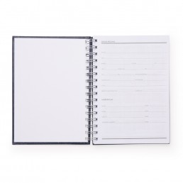 Caderno Capa Dura Couro Sintético Personalizado