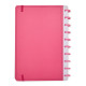 Caderno Capa Dura Disco Com Elástico ersonalizado