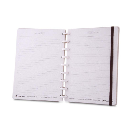 Caderno Capa Dura Disco Personalizado