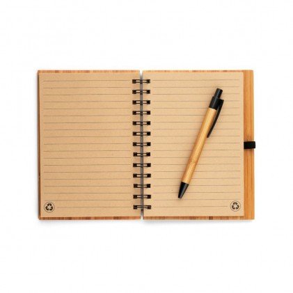 Caderno Papel Reciclado para Brinde Personalizado