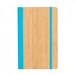 Caderno de Anotações com Capa de Bambu Personalizado