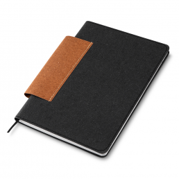 Caderno de Anotações com Couro Reciclado Personalizado