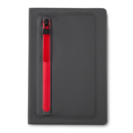 Caderno de Anotações com Porta Objetos Personalizado