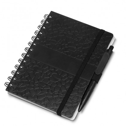 Caderno de Anotações Reciclado com Caneta Personalizado