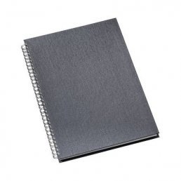 Caderno de Negócios Capa Metalizada Pequeno Personalizado