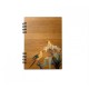 Caderno Ecológica A6 capa em MDF Personalizado Caderno Ecológica A6 capa em MDF Personalizado