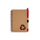 CADERNO ECOLÓGICO A6 RECICLADO COM CANETA Personalizado CADERNO ECOLÓGICO A6 RECICLADO COM CANETA Personalizado