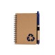 CADERNO ECOLÓGICO A6 RECICLADO COM CANETA Personalizado CADERNO ECOLÓGICO A6 RECICLADO COM CANETA Personalizado