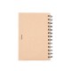 Caderno ecológico com autoadesivos e caneta Personalizado Caderno ecológico com autoadesivos e caneta Personalizado