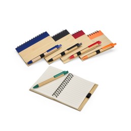 CADERNO ECOLÓGICO COM CANETA A6 Personalizado