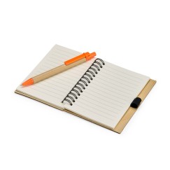 CADERNO ECOLÓGICO COM CANETA A6 Personalizado