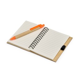 CADERNO ECOLÓGICO COM CANETA A6 Personalizado