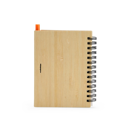CADERNO ECOLÓGICO COM CANETA A6 Personalizado