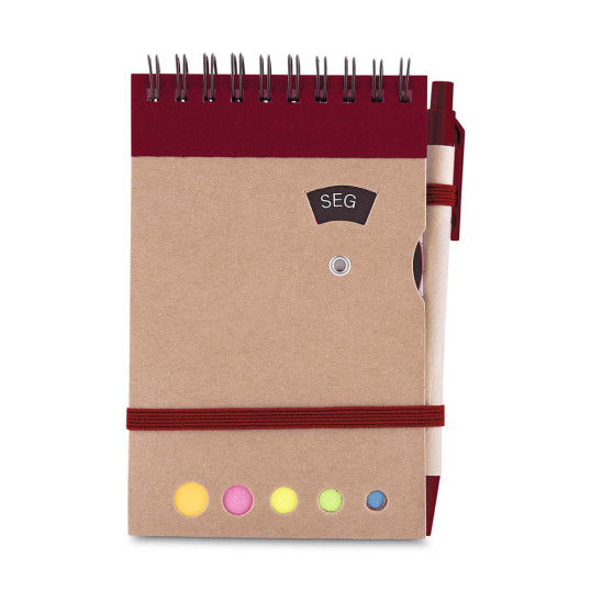 Caderno Mini com Caneta Personalizado