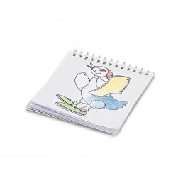 Caderno para Colorir com 25 Desenhos Infantil Personalizado