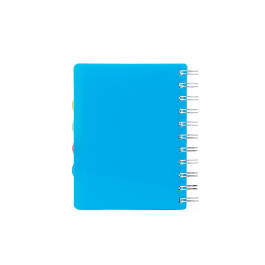 Caderno Pequeno com Divisórias Coloridas Personalizado