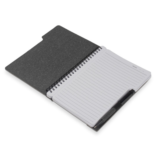 Caderno Reciclado com Caneta Personalizado
